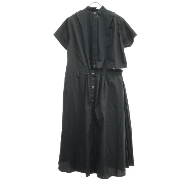sacai（サカイ） 20SS White Cutaway Shirt Dress カッタウェイシャツ