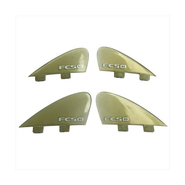 【FCS フィン】 B5 BONZER Performance Glass ボンザー用サイドトレーラー4フィン FCS-B5
