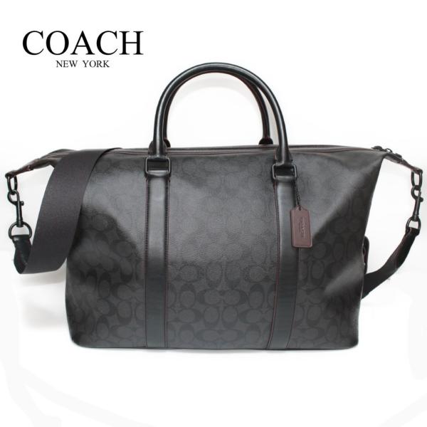 COACH ボストンバッグ 2way ショルダー ダッフル ボイジャー コーチ メンズ バッグ 2WAY シグネチャー ボストンバッグ