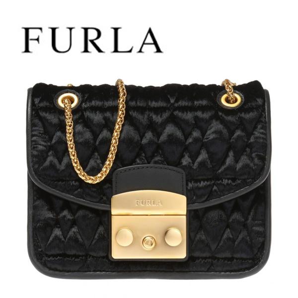 FURLA メトロポリスサッチェルバック 黒 極美品】FURLA 2WAY サッチェルバッグ 最高級 メトロポリス ブラック