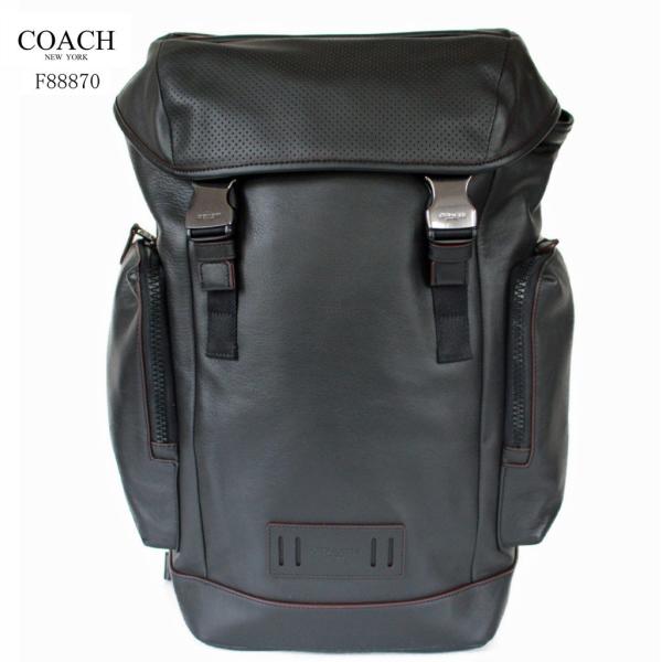 COACH コーチ メンズ バッグ レザー リュック バックパック