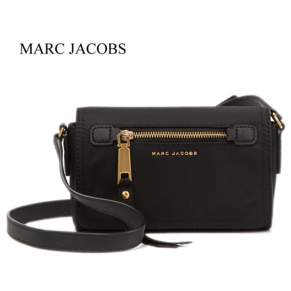 【極美品】MARC JACOBS　ブラック　ナイロン　ショルダーバッグ MARC JACOBS マークジェイコブス バッグ ナイロン ショルダー