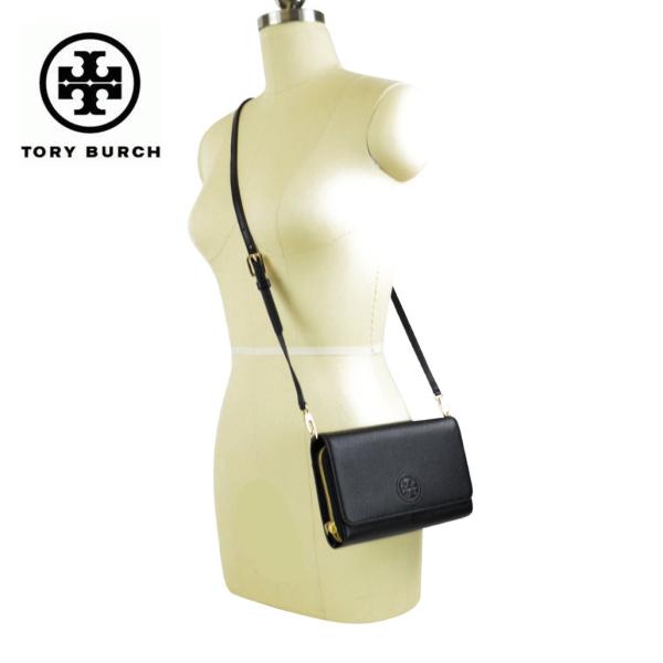 ブラック系【通販 人気】 新品 トリーバーチ ショルダー ウォレット