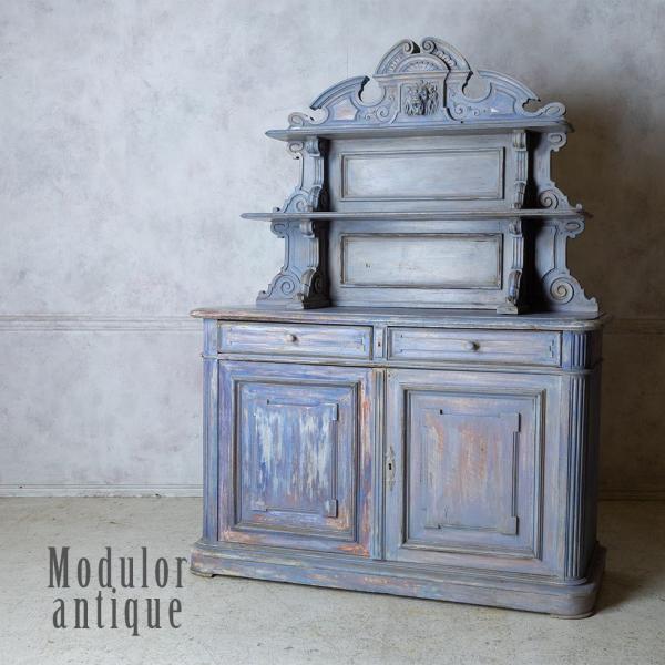 アンティーク家具 食器棚 カップボード キャビネット イギリス