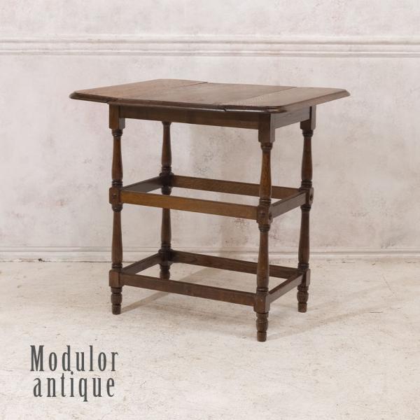 送料無料 アンティーク家具 テーブル バタフライテーブル ソファ