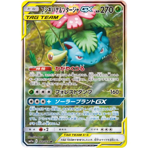 フシギバナ＆ツタージャGX SR [リミックスバウト] SM11a 066/064