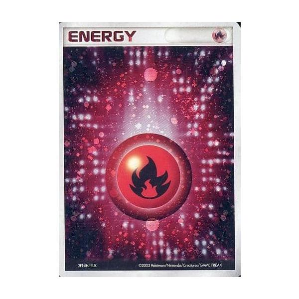 基本ほのおエネルギー [マグマVSアクア ふたつの野望] 2FT-UHU-RUX 傷