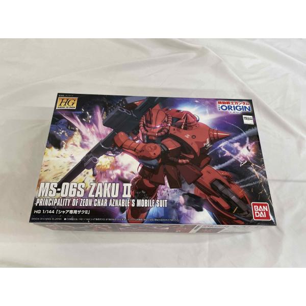 未開封】ガンプラ HG 1/144 MS-06S シャア専用ザクII (機動戦士 未開封】ガンプラ HG 1/144 MS-06S シャア専用ザクII (機動戦士