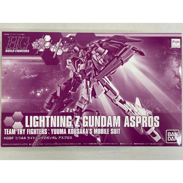 未開封】HGBF 1/144 ライトニングZガンダム アスプロス プラモデル