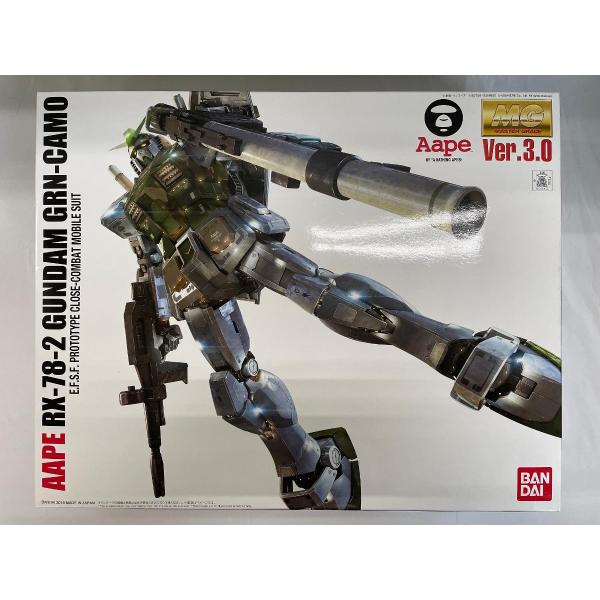 未開封】1/100 MG AAPE RX-78-2 GUNDAM GRN-CAMO 「機動戦士ガンダム