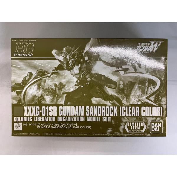 未開封】1/144 HG XXXG-01SR ガンダムサンドロック(クリアカラー 未開封】1/144 HG XXXG-01SR ガンダムサンドロック(クリアカラー