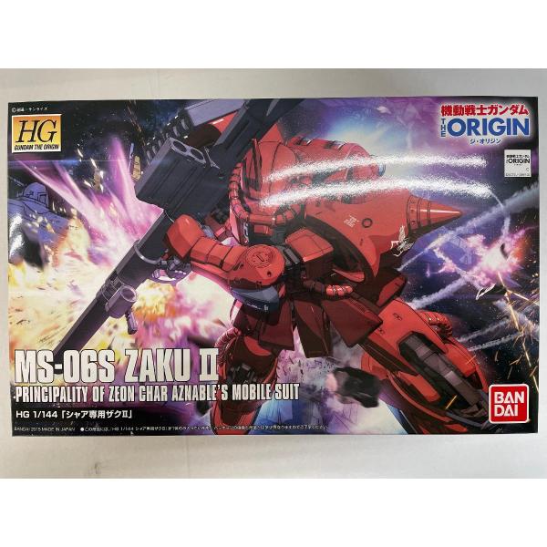 MS-06S シャア専用ザクII 「機動戦士ガンダム THE ORIGIN」 Amazon | HG 機動戦士ガンダム THE ORIGIN MS-06S シャア専用ザクII