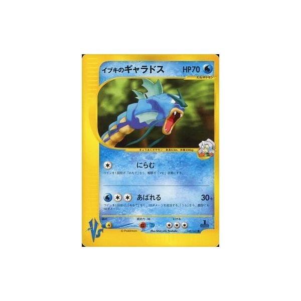 イブキのギャラドス ● ポケモンカード★VS 048/141 イブキのギャラドス ○ [ポケモンカード☆VS] 048/141 傷有り ポケモン