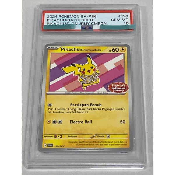 Pikachu Berkemeja Batik(バティックシャツのピカチュウ) [Pikachu's