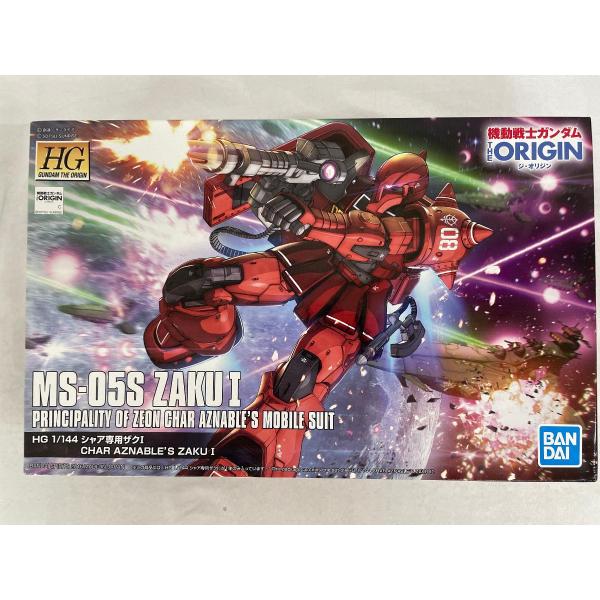 未開封】1/144 HG MS-05S シャア専用ザクI 機動戦士ガンダム THE