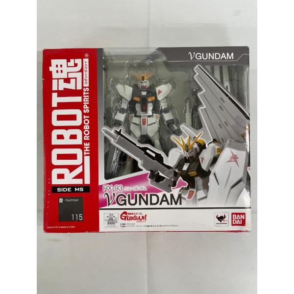 新品未開封品　BANDAI L ROBOT RX-93 νガンダム 未開封】ROBOT魂 ＜SIDE MS＞115 ニューガンダム RX-93 νガンダム