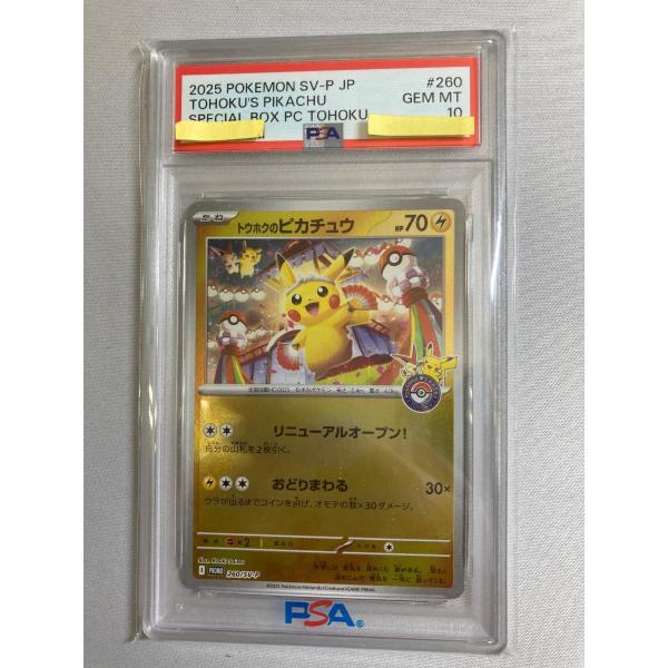 トウホクのピカチュウ [スペシャルBOX ポケモンセンタートウホク] 260