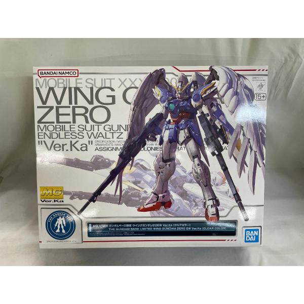 未開封】MG 1/100 ガンダムベース限定 ウイングガンダムゼロEW Ver.Ka