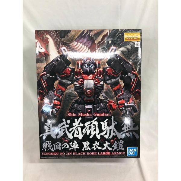 未開封】1/100 MG 真武者頑駄無 戦国の陣 黒衣大鎧 ガンダム無双
