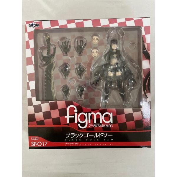 未開封】figma ．SP017 BLACK☆ROCK SHOOTER ブラックゴールドソー