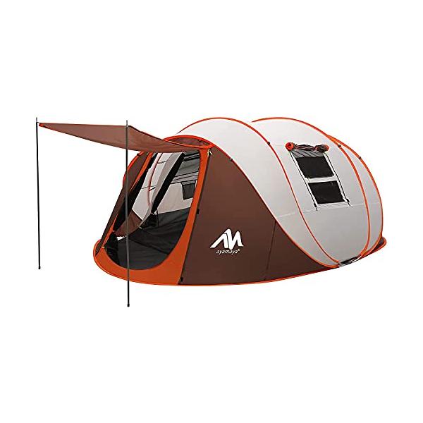 ayamaya ポップアップテント4人〜6人用 ブラウン 土汚れあり ２回使用 楽天市場】【 総合ランキング20部門1位受賞 】組み立て1分