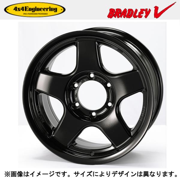 4x4エンジニアリング ブラッドレーV BRADLEY V 6/139.7 18x8.5J +30 スーパーブラック