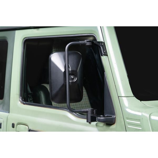 【個人宅配送可】 ダムド DAMD トラックミラー ドアミラー ジムニー シエラ 1〜5型 JB74W マットブラック