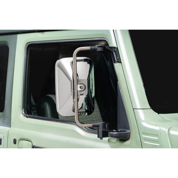 【個人宅配送可】 ダムド DAMD トラックミラー ドアミラー ジムニー 1〜5型 JB64W メッキ