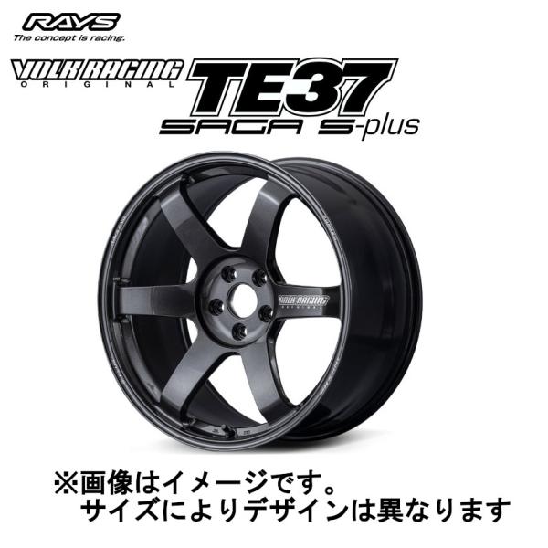 レイズ  ボルクレーシング TE37 SAGA サーガ S-plus SPLUS Sプラス 5/120 18x9.5J +45 ダイヤモンドダークガンメタ (MM) 06448954521MM
