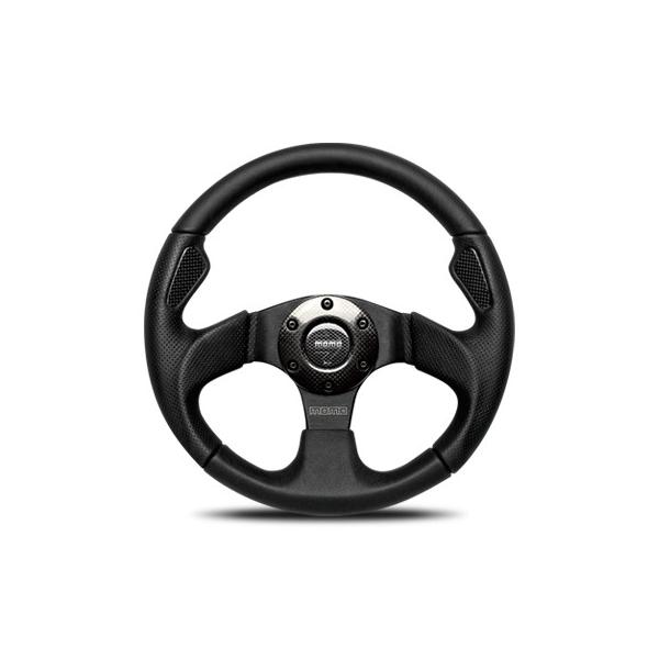 【正規品】モモ MOMO ステアリング JET ジェット 320mm 32φ ブラックレザー J-1