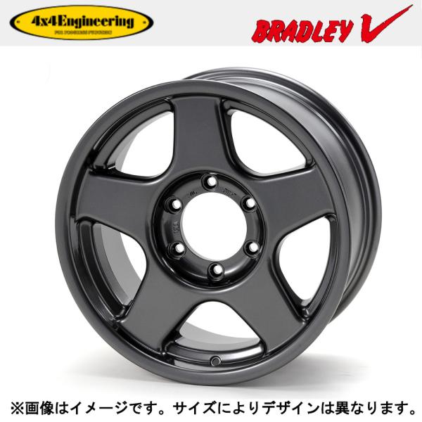 4x4エンジニアリング ブラッドレーV BRADLEY V 6/139.7 16x8.0J -15 ガンメタリック