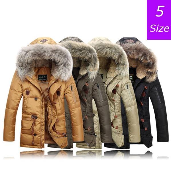 メンズ ダウン モッズコート ベージュ カーキ マスタード ブラック M L Xl Xxl mc Buyee Buyee Japanese Proxy Service Buy From Japan Bot Online