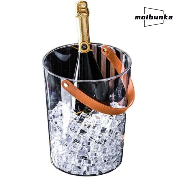 新品未使用 純銅 氷入れ アイスペール トング 木台付 酒器 ワインクーラー 溶けない氷 アイスペール 氷入れ ワインクーラー シャンパンクーラー