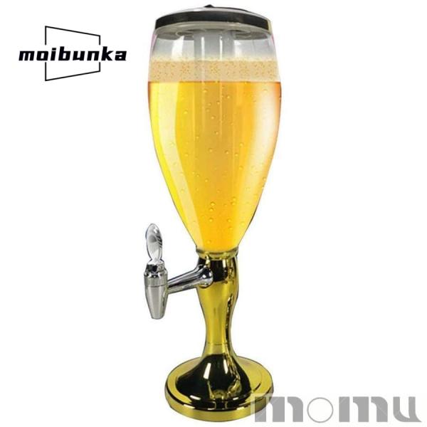 ビュッフェ式ビールタワー：このビールディスペンサーは3Lの容量を持っており、バー、ビュッフェレストラン、家族集会などに使用できます。取り外し可能なつらら：ビールタワーには分解できるアイスチューブがあります。より良い味を作り出すために、デザイ...