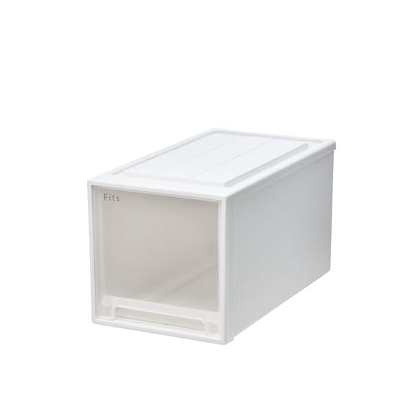 ロングセラーアイテムの「フィッツケース」がリフレッシュ！TSPP対象商品有効内寸：約幅24.5×奥行48.2×高さ25cm積み重ね使用：2段まで可能引き出し耐荷重：約3.6kg全体耐荷重：約17.7kg