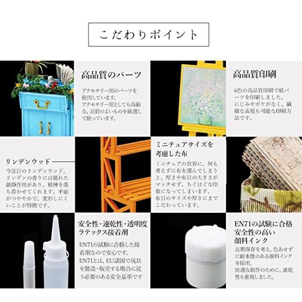 ドールハウス ミニチュア 手作りキットセット おしゃれな北欧インテリア Ledライト付属 音楽の流れるリビング Buyee Buyee 日本の通販商品 オークションの代理入札 代理購入