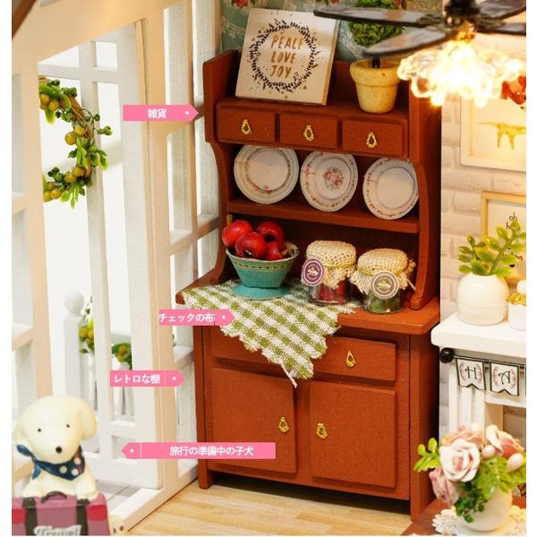 送料無料 ドールハウス ミニチュア 手作りキット Diy 犬と暮らす部屋 わんこ ドッグ Ledライト アクリルケース 旅行の準備 Buyee Servis Zakupok Tretim Licom Buyee Pokupajte Iz Yaponii