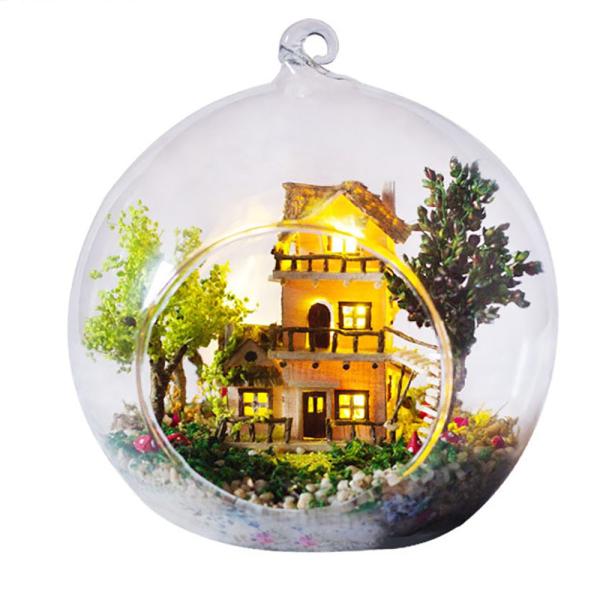 ドールハウス ミニチュア 手作りキット セット テラリウム 音感