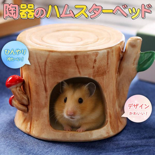 ゴールデン ハムスター キンクマ 鳥 インコ リス ペット 小動物 陶器