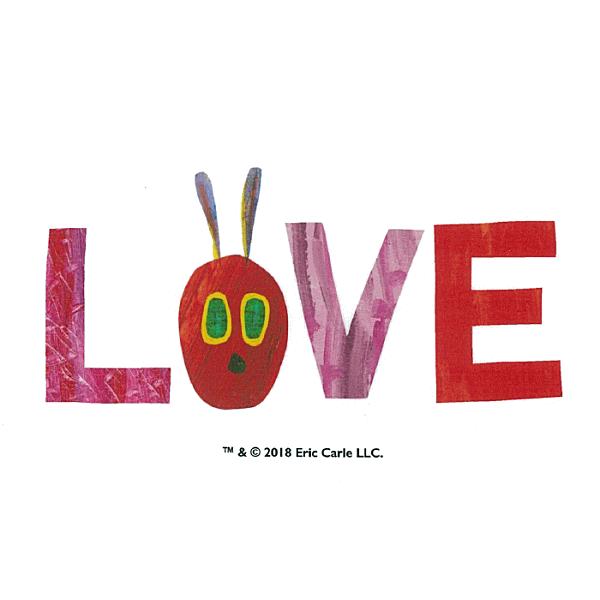 Eric Carle エリックカール はらぺこあおむし Carステッカー Love 印刷タイプ Stsec016 モジモジタック Yahoo 店 通販 Yahoo ショッピング