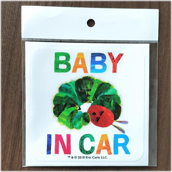 Eric Carle エリックカール はらぺこあおむし Carステッカー Baby In Car Stsec018 モジモジタック Yahoo 店 通販 Yahoo ショッピング