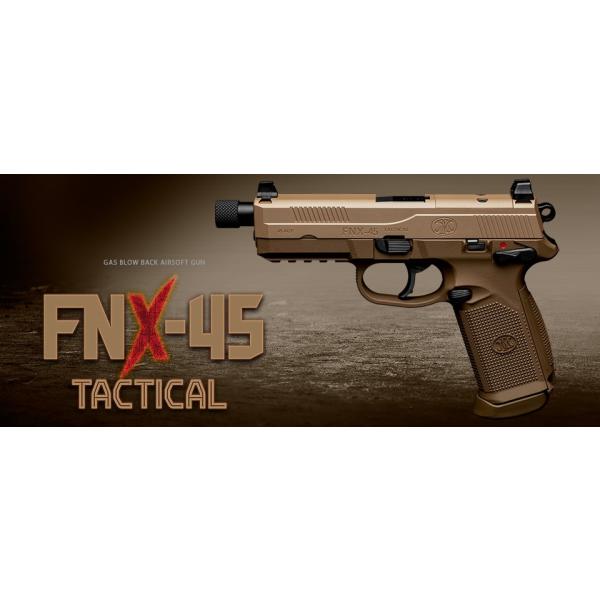 TOKYO MARUI（東京マルイ） ガスブローバック FNX-45 Tactical FDE