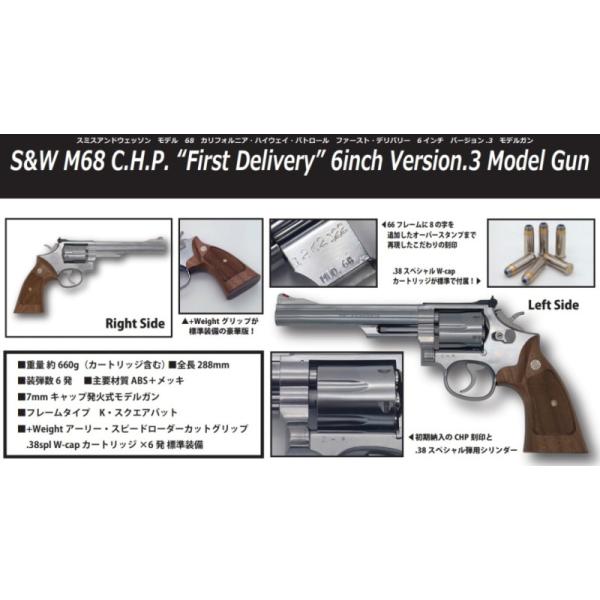 タナカ 共栄通商コラボ モデルガン S&W M68 C.H.P First タナカ 共栄通商コラボ モデルガン S&W M68 C.H.P First