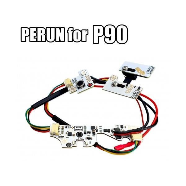 東京マルイ　P90 TR 電動ガン カスタム品プレジション風カット　perun他 AIRSOFT97 本店通販部 / 【カスタム】東京マルイ P90 TR