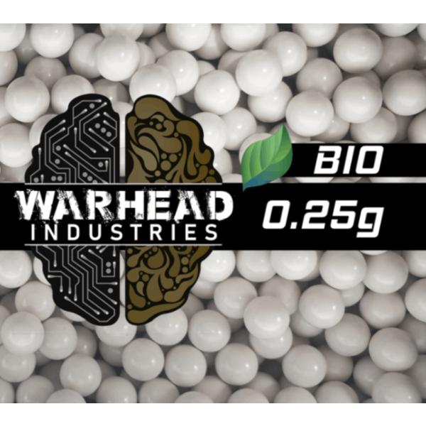 WARHEAD製 天然由来成分PLA配合 BB弾 0.25g 約3000発 高精度 高