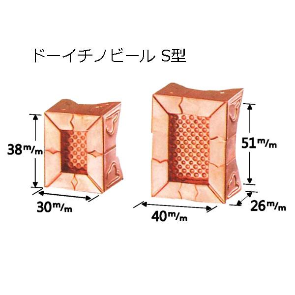 銅製化粧タル木用万能小口 ノビール | チハラ金物店 ドーイチ ノビール 