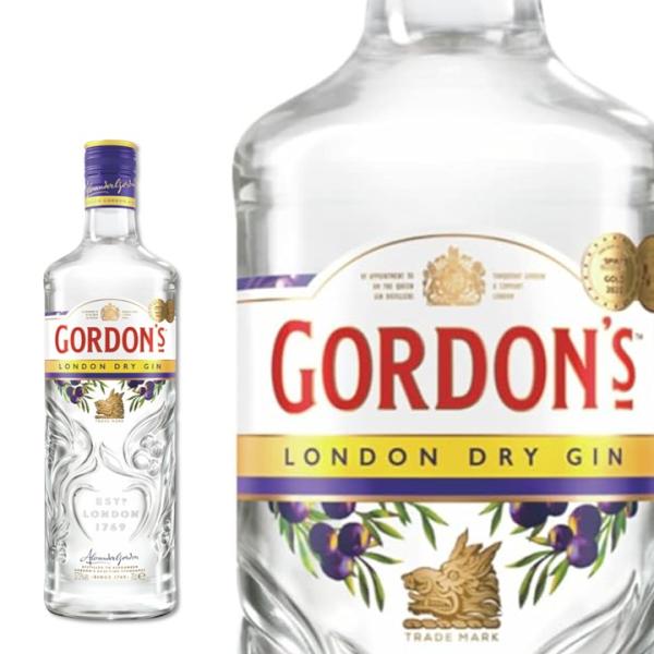 ゴードン ジン GORDON’S ロンドン ドライジン 43度 750ml ジン イギリス 洋酒 スピリッツ 酒類 カクテル 家飲み