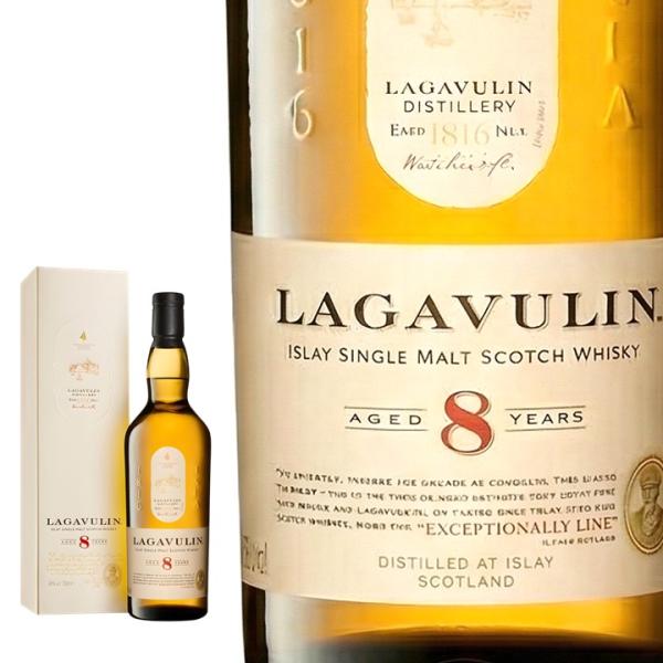 ラガヴーリン 8年 700ml 箱入り シングルモルト ウイスキー LAGAVULIN 8YEARS 48% ラガブーリン スコットランド 正規品