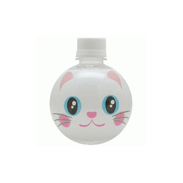 にゃんこ しろねこ/球体ボトルウォーター : mokkuのキャラクターPET