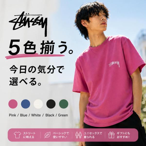 STUSSY ステューシー ブランド ロゴ tシャツ ユニセックス tシャツ メンズ 半袖 スケートボード文字ロゴ カジュアル半袖Tシャツ クルーネック 2026夏新作 ユニセ